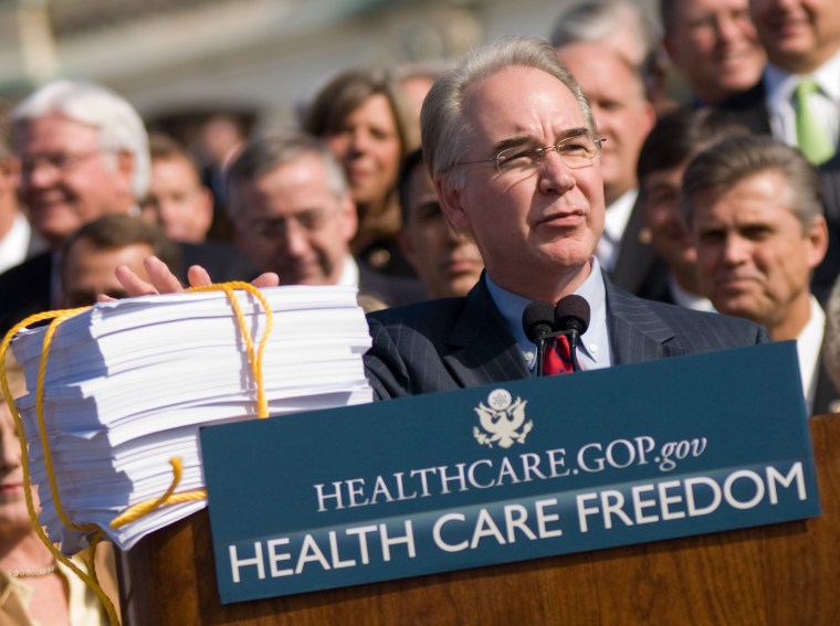 Image: News Conference \"To Make A Healthcare 'House Call On Washington\"