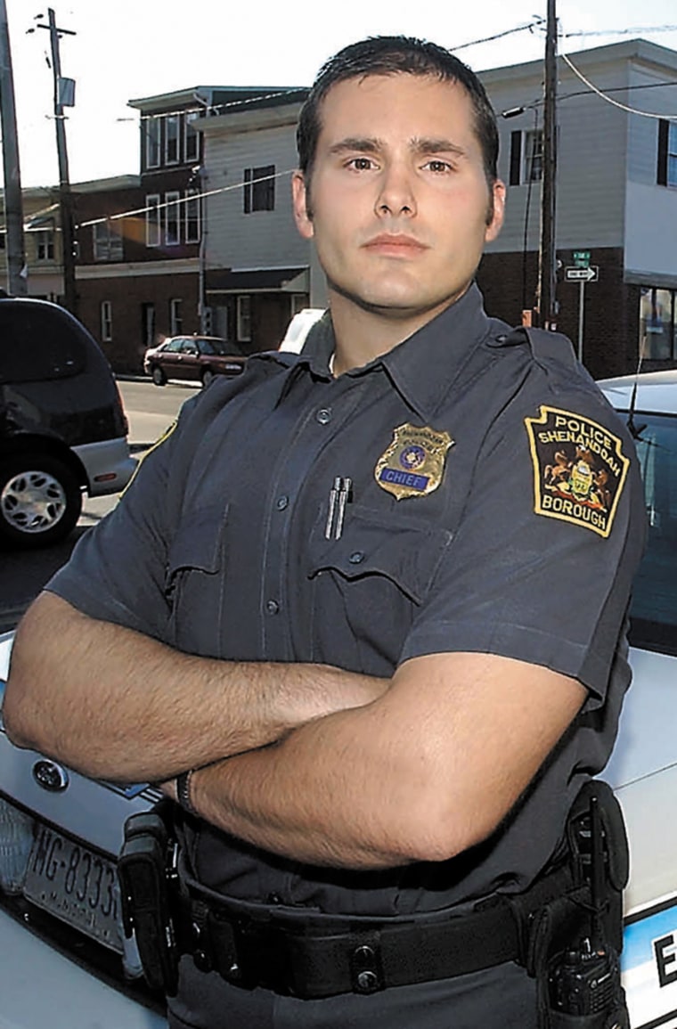 Image: Shenandoah Police Chief Matthew Nestor