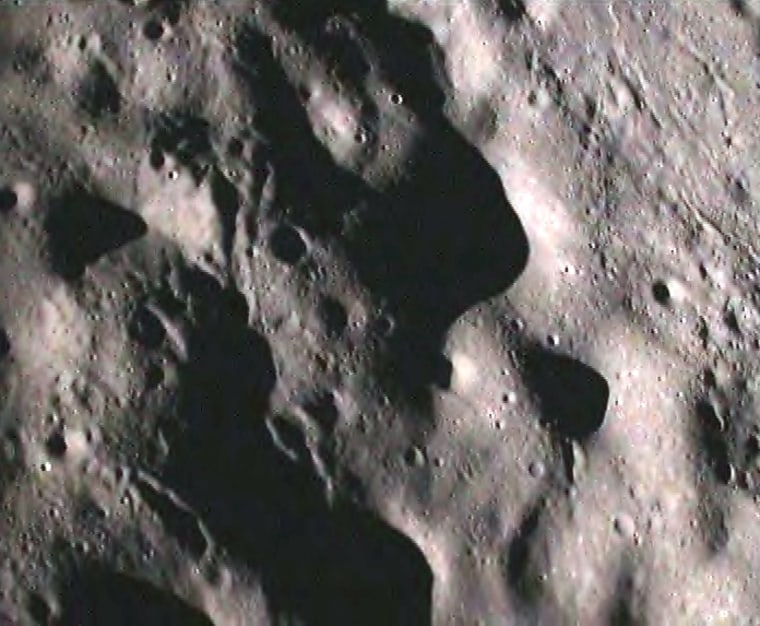 Image: Moon as seen by Chandrayaan instrument