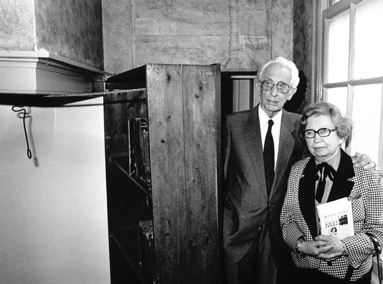 Image: Miep Gies and her husband Jan