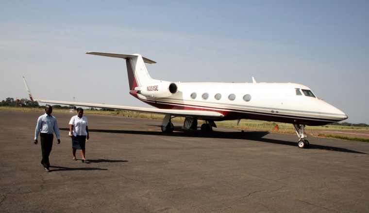 Image: Jet involved in cocaine trafficking in Guinea Bissau