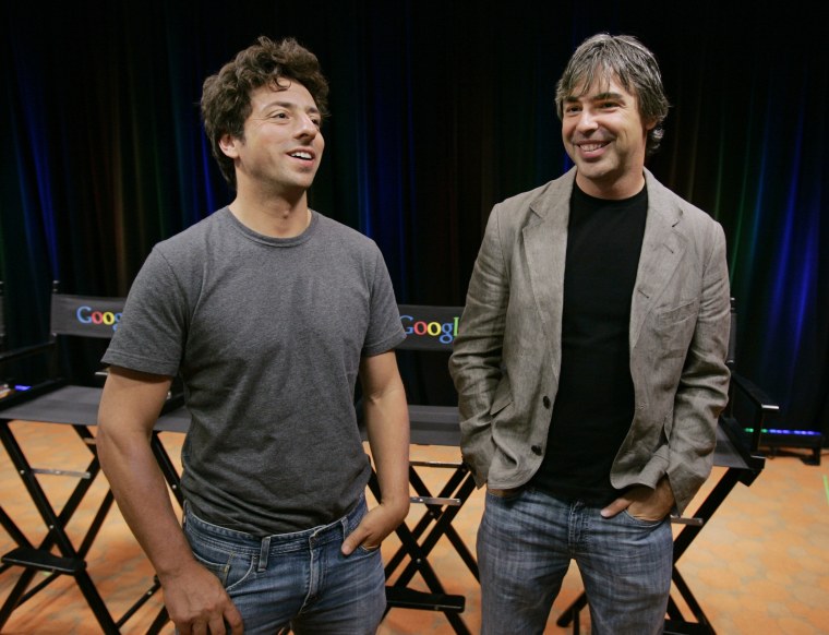 Image: Larry Page, Sergey Brin