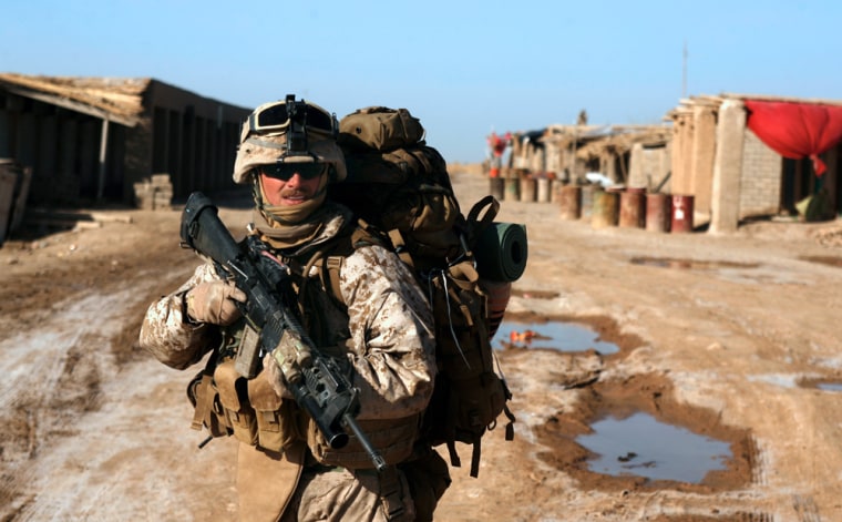 Image: US Marines with 1/3 Marines Charlie Comp