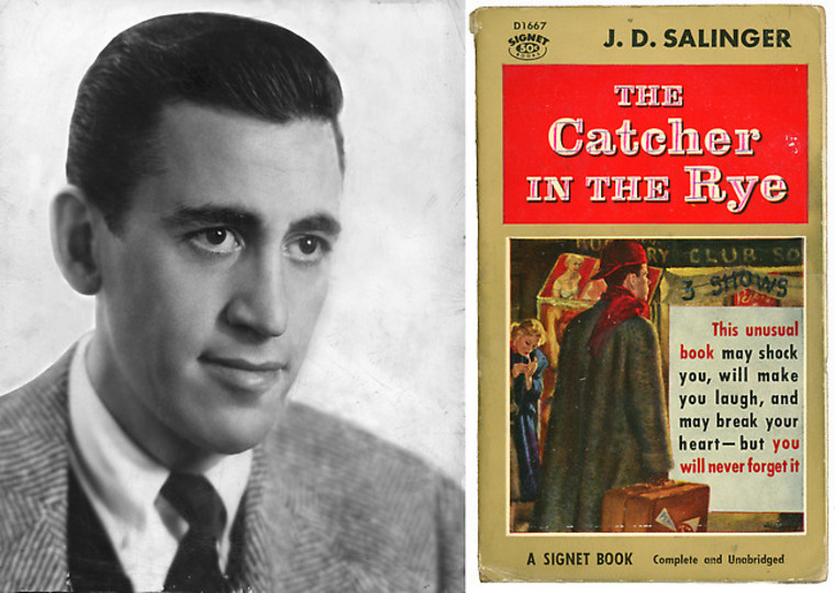 Image: J.D. Salinger and Catcher in the Rye