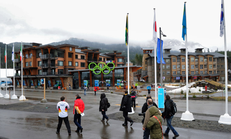 Image: General view of the Olympic Village