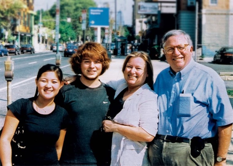 Image: Terence Foley and his family