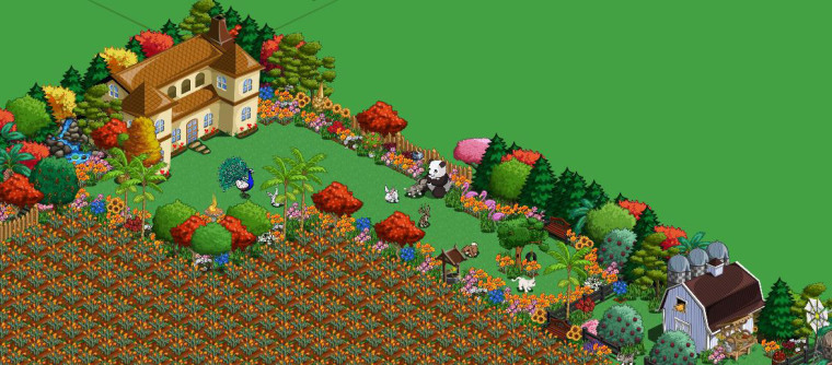 Cathy Hinz, a 50-year-old mom and grandma from Portland, Ore., spends a lot of time tweaking and beautifying her magnificent virtual homestead on "FarmVille."