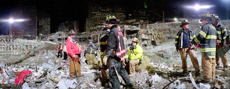 Image: Workers at Ground Zero