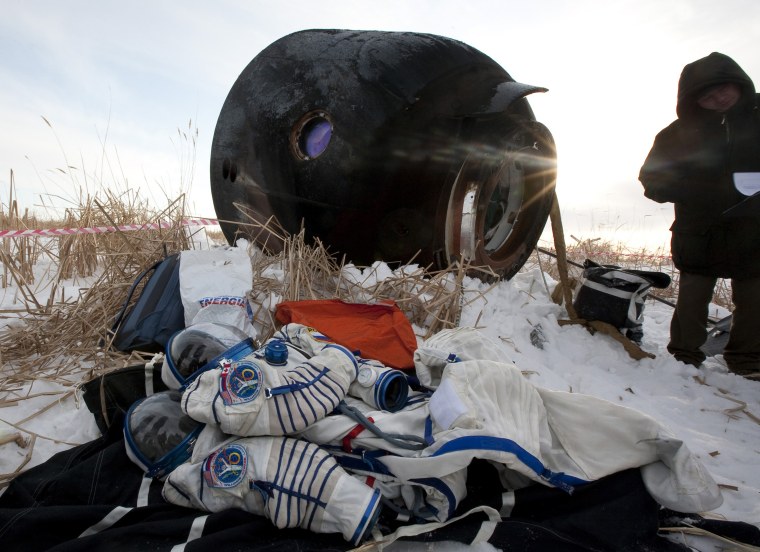 Image: Discarded spacesuits