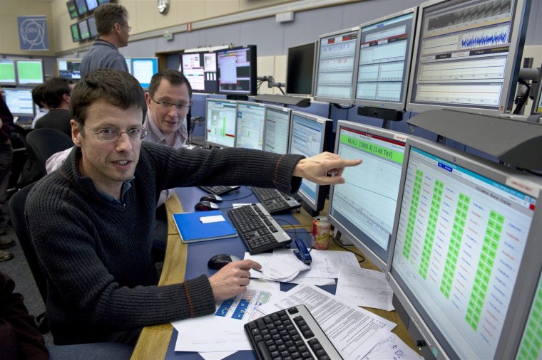 Image: LHC control center