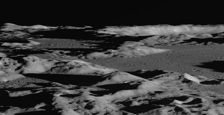 Image: Lunar landscape