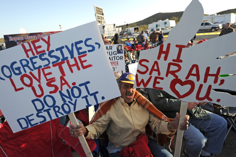 Image: Tea party rally in Searchlight, Nevada