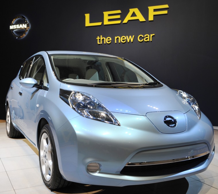 Image: Nissan Motor Electric Vehicle \"LEAF\"