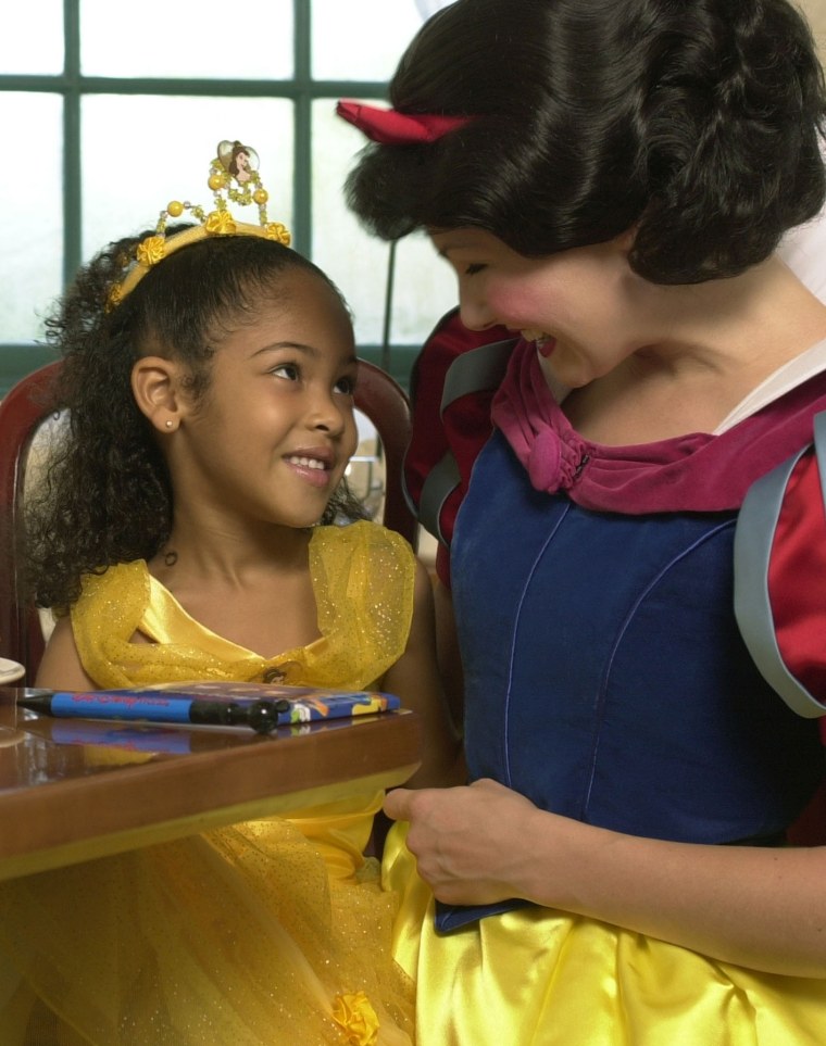 Image: Snow White and a princess-in-training