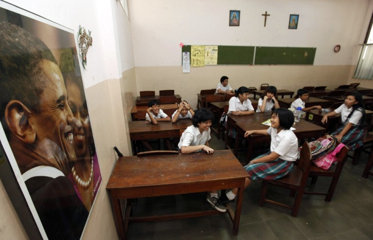 Image: St Francis Assisi Catholic elementary school in Jakarta