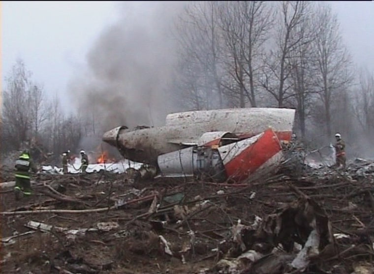 Image: Plane wreckage