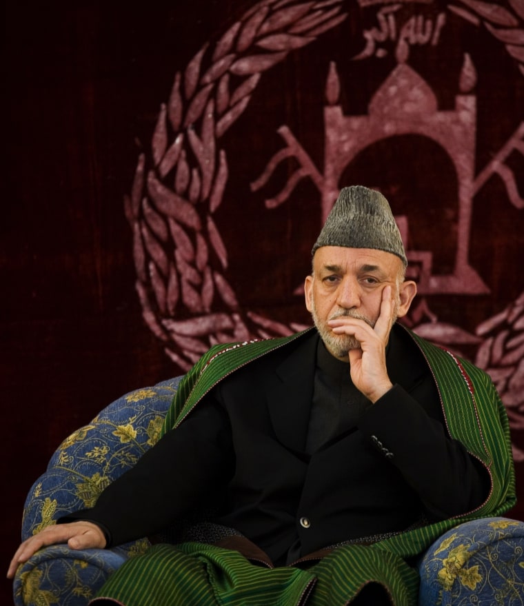 Image: Afghan President Hamid karzai