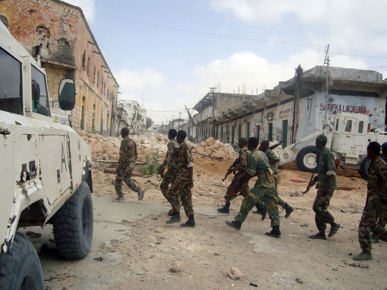 Image: Somali soldiers