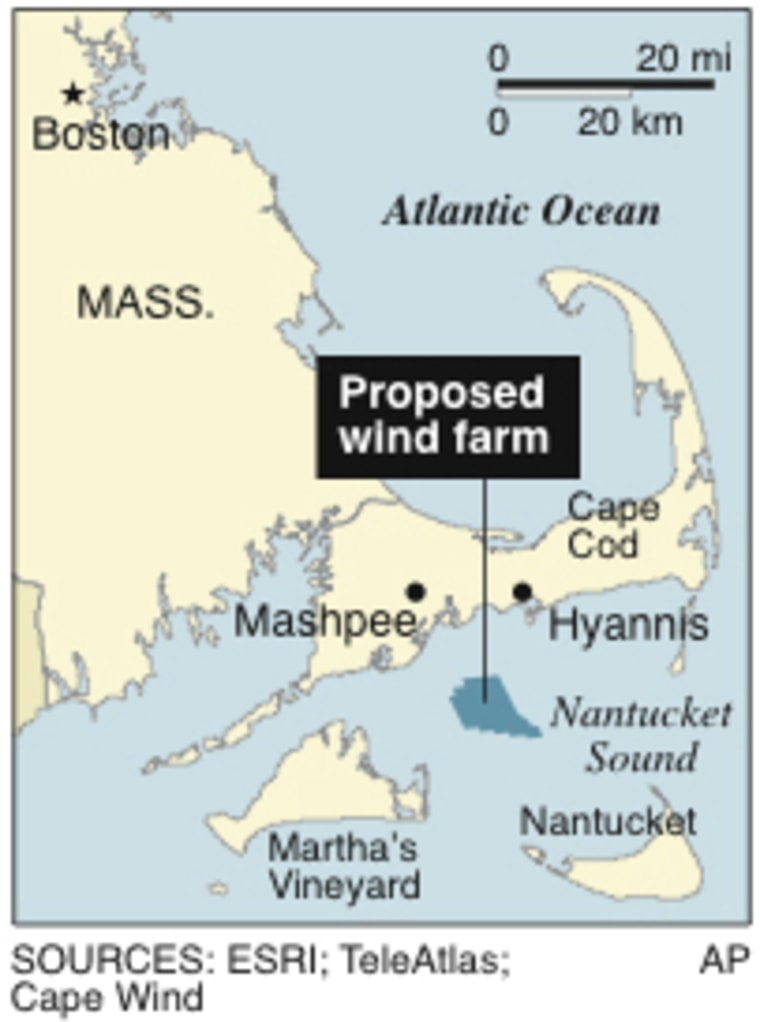 Image: Location of proposed wind farm