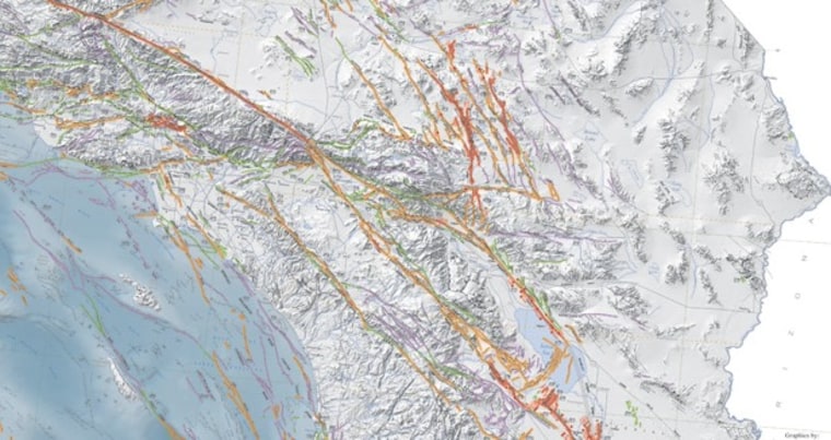 Image: Detail from seismic map