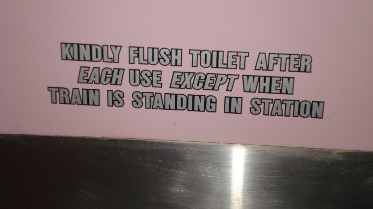 Image: Wait to flush