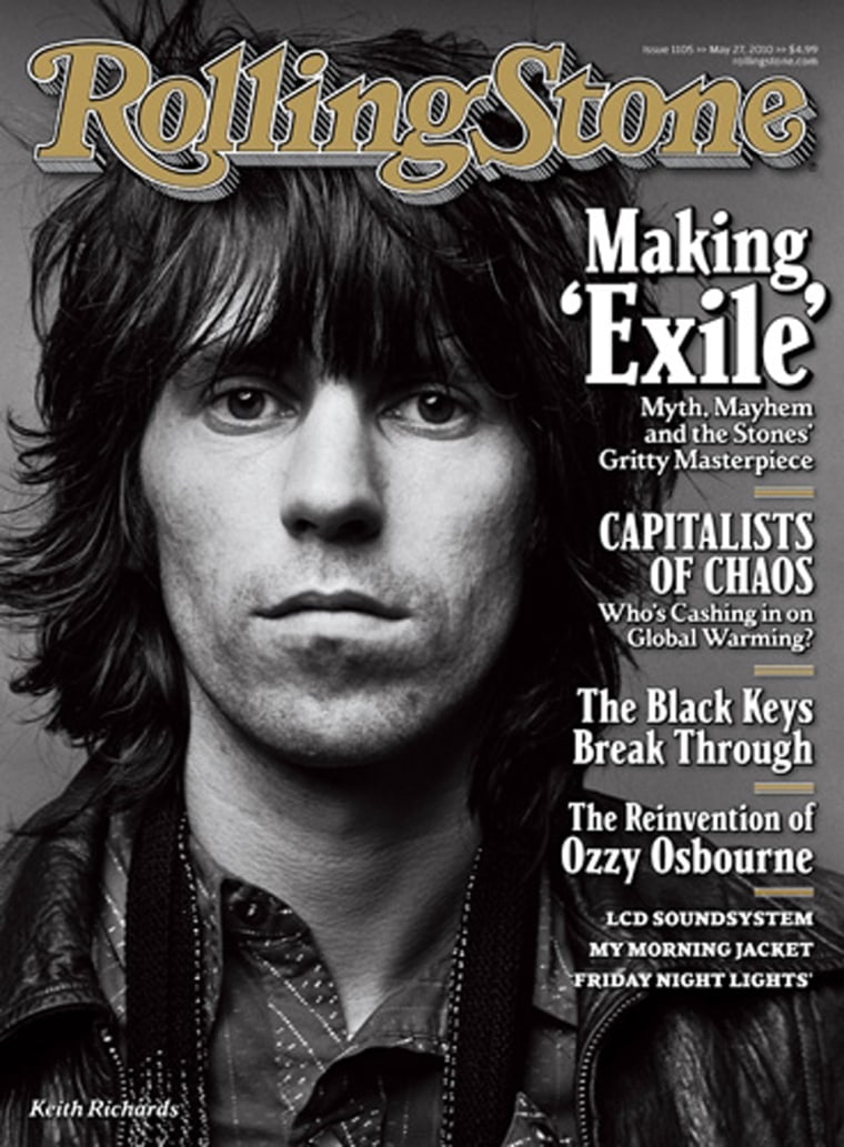 Image: Keith Richards cover