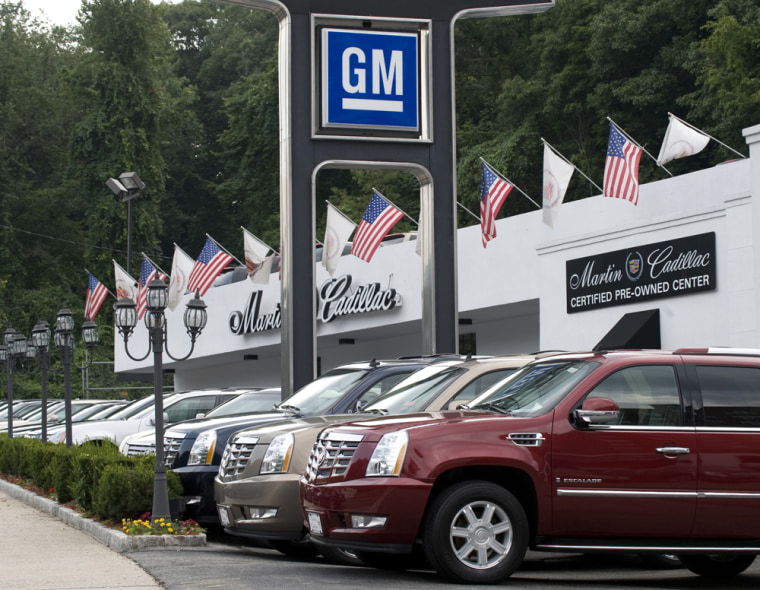 Image: GM dealership