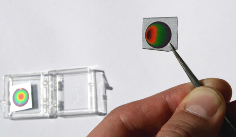 Image: Porous silicon chip