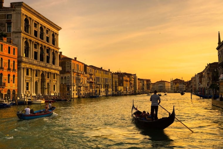 Image: Sunset in Venice
