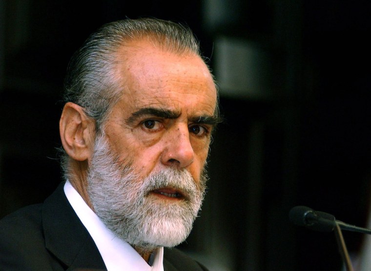 Image: Former Mexican presidential candidate Diego Fernandez de Cevallos
