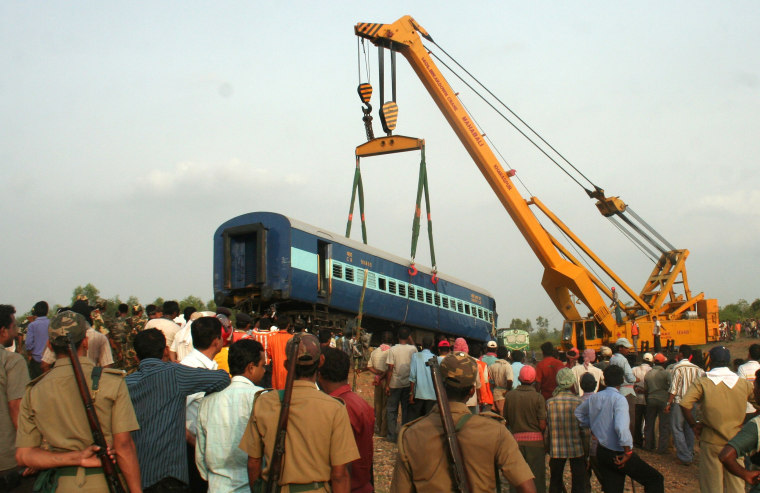 Image: Indian train accident