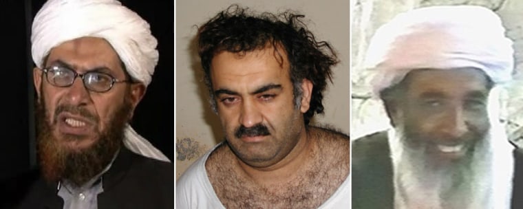 Al-Qaida has had to replace several holders of its No. 3 post, including Mustafa al-Yazid, left, killed by a U.S. missile attack in May; Khalid Sheikh Mohammed, the reputed mastermind of the Sept. 11 attacks, who is being held in the Guantanamo Bay, Cuba, detention center; and Mohammed Atef, who was killed in U.S. airstrikes in Afghanistan in 2001.