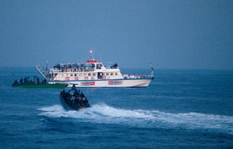 Image: Israeli Navy Intercepts Peace Boats Headed For Gaza.