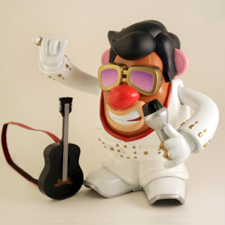 The Elvis version of Mr. Potato Head will be released for Elvis Tribute Week, according to a Graceland spokesman.