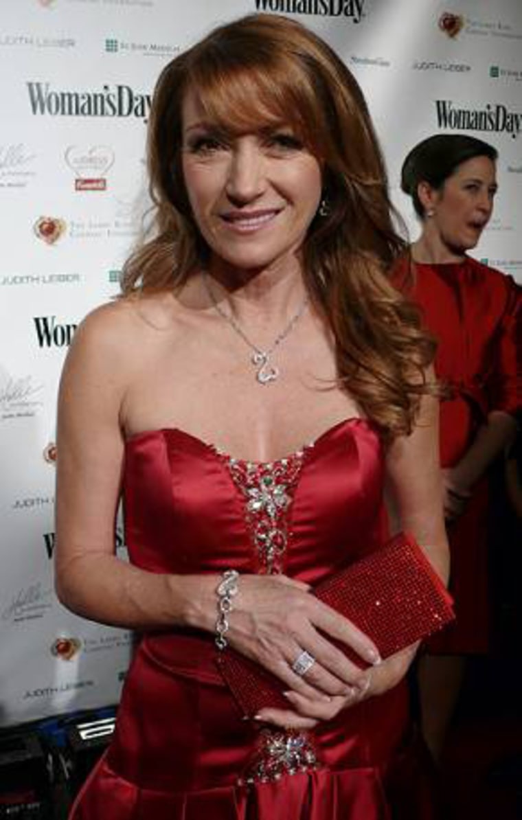 Jane Seymour graces the red carpet at the Seventh Annual Woman’s Day Red Dress Awards Gala in New York City on Feb. 10. 