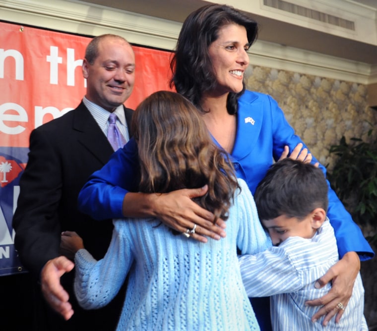 Image: Nikki Haley and her family