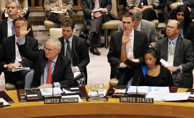 Image: U.N. Security Council votes on new sanctions against Iran