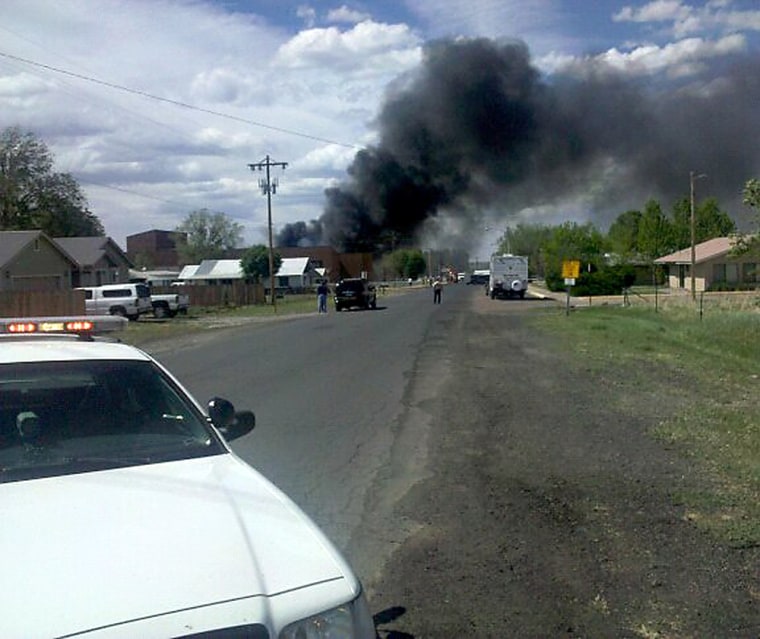 Image: Plane Into School
