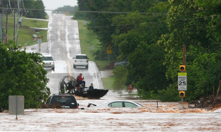 Image: Oklahoma Storms Flooding