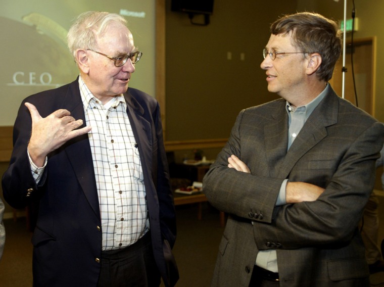 Image: Warren Buffett and Bill Gates
