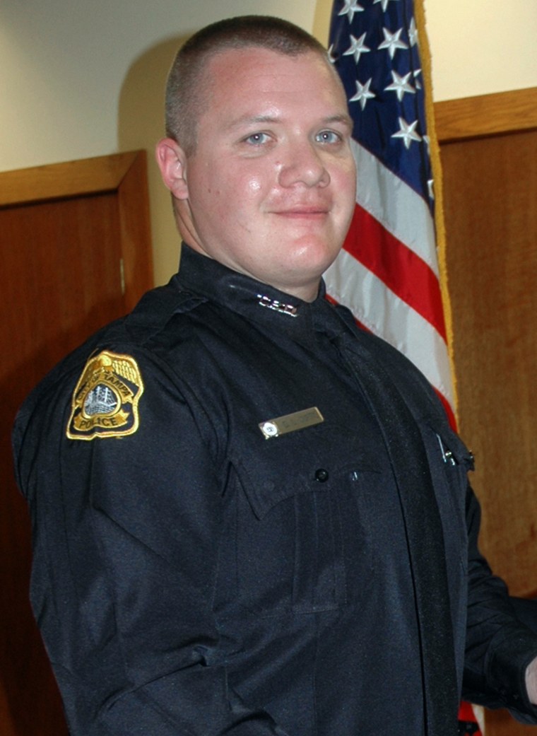 Image: Tamapa police officer David Curtis