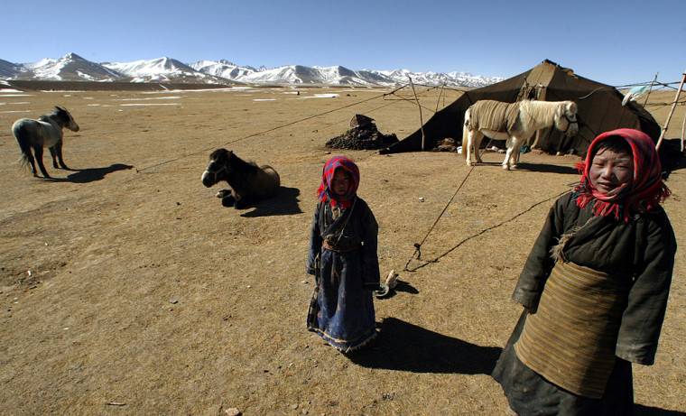 Image: Tibetan nomads