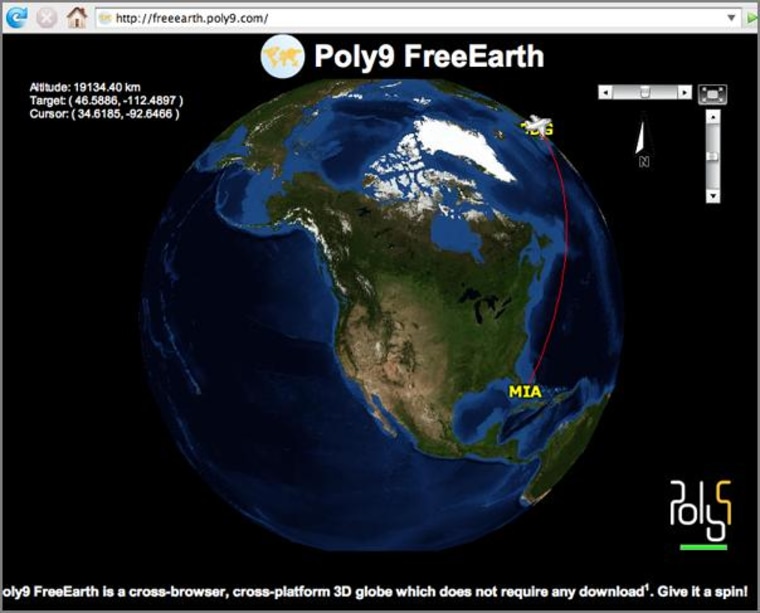 Image: Poly9 FreeEarth screenshot