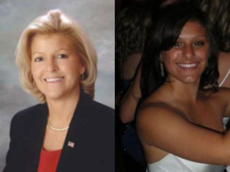 Coppell Mayor Jayne Peters and her daughter Corrine, right, were found dead in their home. 