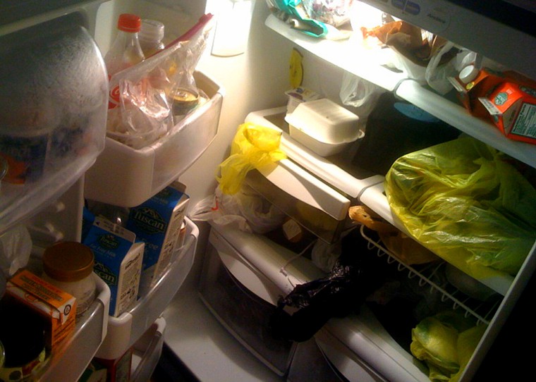 Image: An office refrigerator