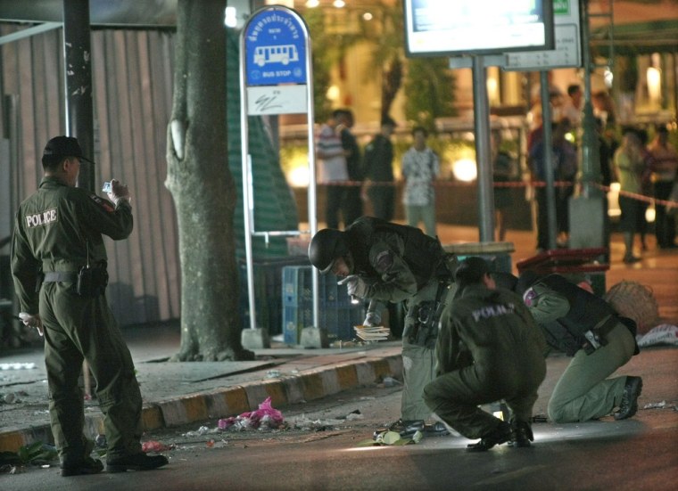 Image: Bomb explodes in Bangkok