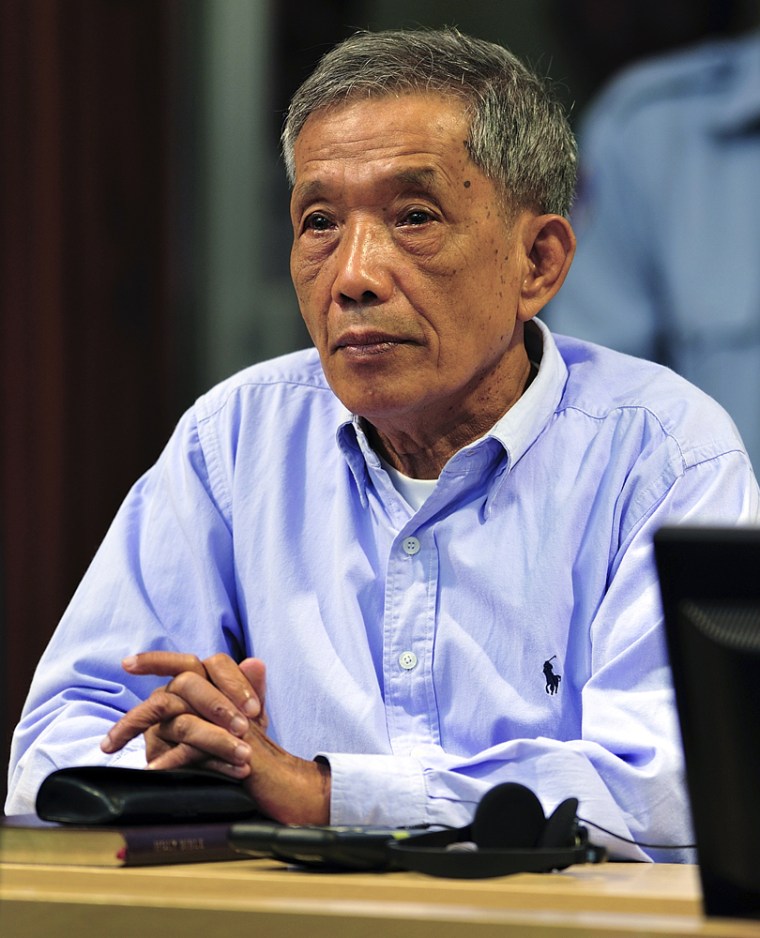 Image: Senior Khmer Rouge regime member Kaing Guek Eav