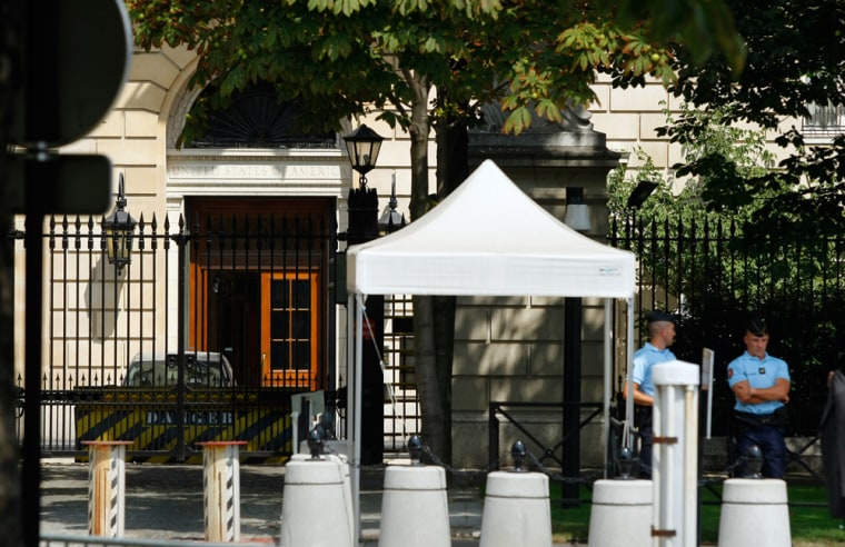 Image: The U.S. embassy in Paris