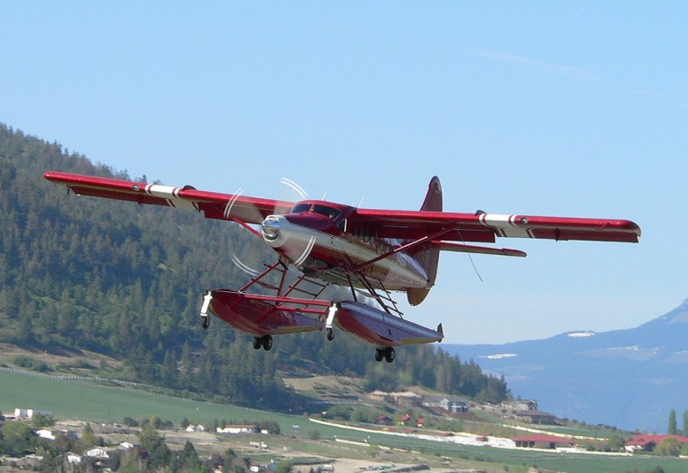 Image: The National Transportation Safety Board reports that on a DeHavilland DHC-3T with tail number N455A crashed 10 miles northwest of Aleknagik, Alaska