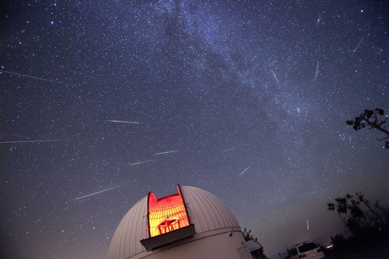 Image: Perseid meteors